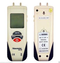Load image into Gallery viewer, PerfectPrime AR1895 Digital Manometer Differential Air Pressure Gauge
