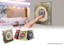 Load image into Gallery viewer, XT8611FTZW Light Switch (UK) Crystal Glass

