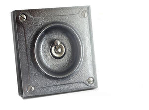 XT8611FTZW Light Switch (UK) Crystal Glass